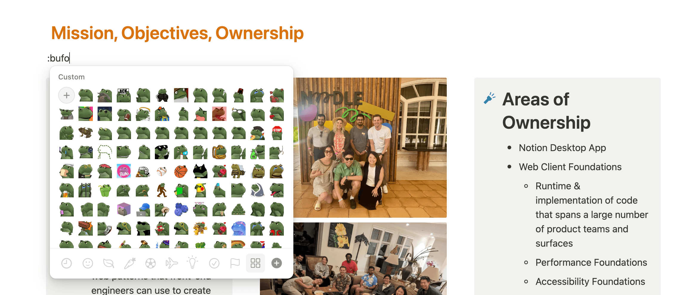 Our initial brief and the A-team behind the effort